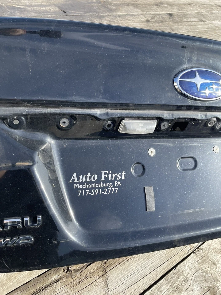 SUBARU LEGACY sedán maletero tapa carcasa panel OEM 2015 2016 2017 2018 19 Foto 4 de 4