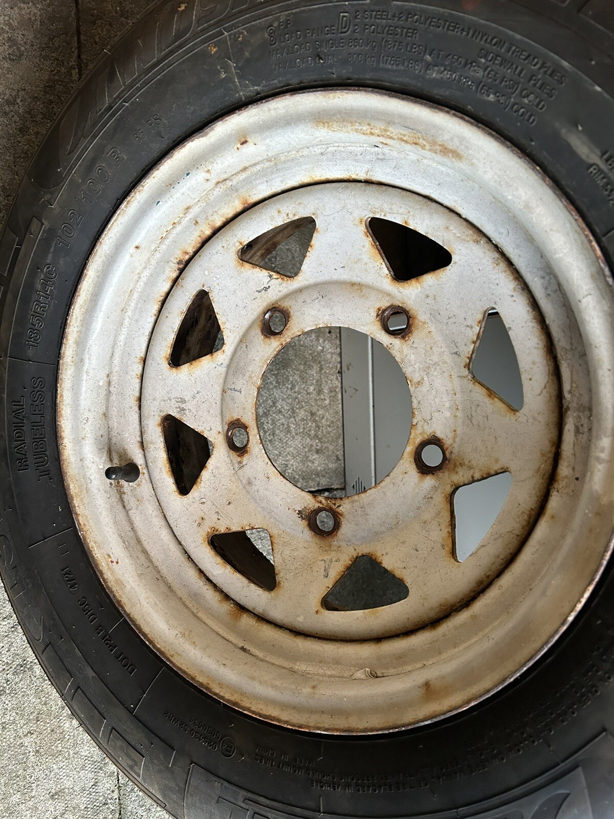 used trailer wheels and tyres eBay