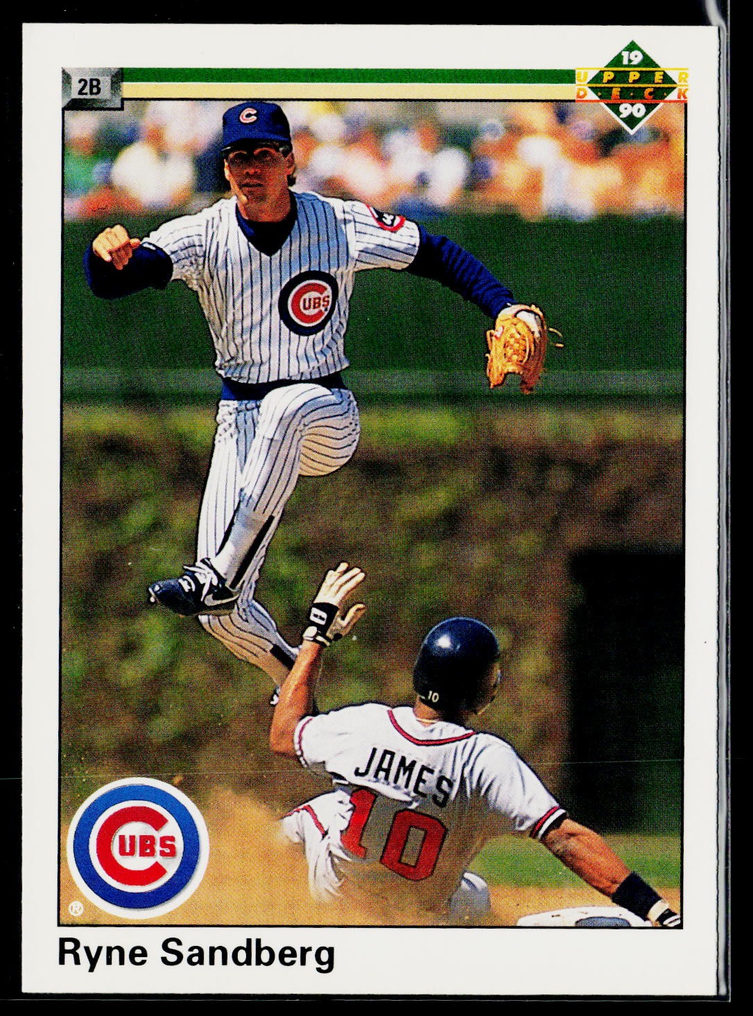 Ryne Sandberg 1990 Upper Deck #324 Chicago Cubs