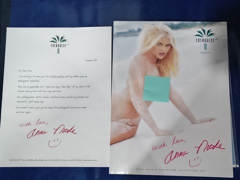 Anna Nicole Smith * 1995 EDENQUEST THE COLLECTOR SET * RARE HTF Limited Edition 