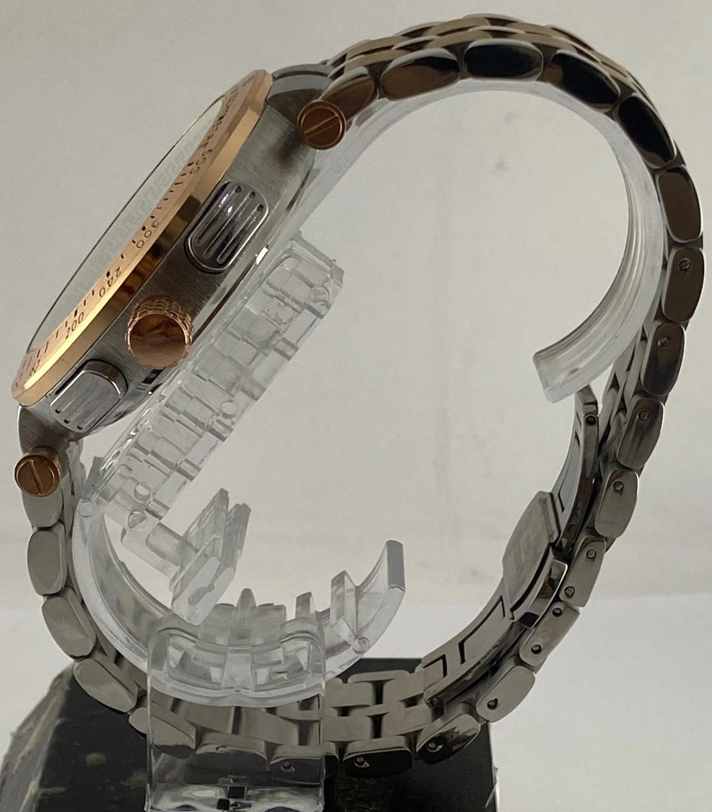 Orologio da Polso Uomo Casual Versace Quadrante Argento Data Indicatore Cronografo Quarzo