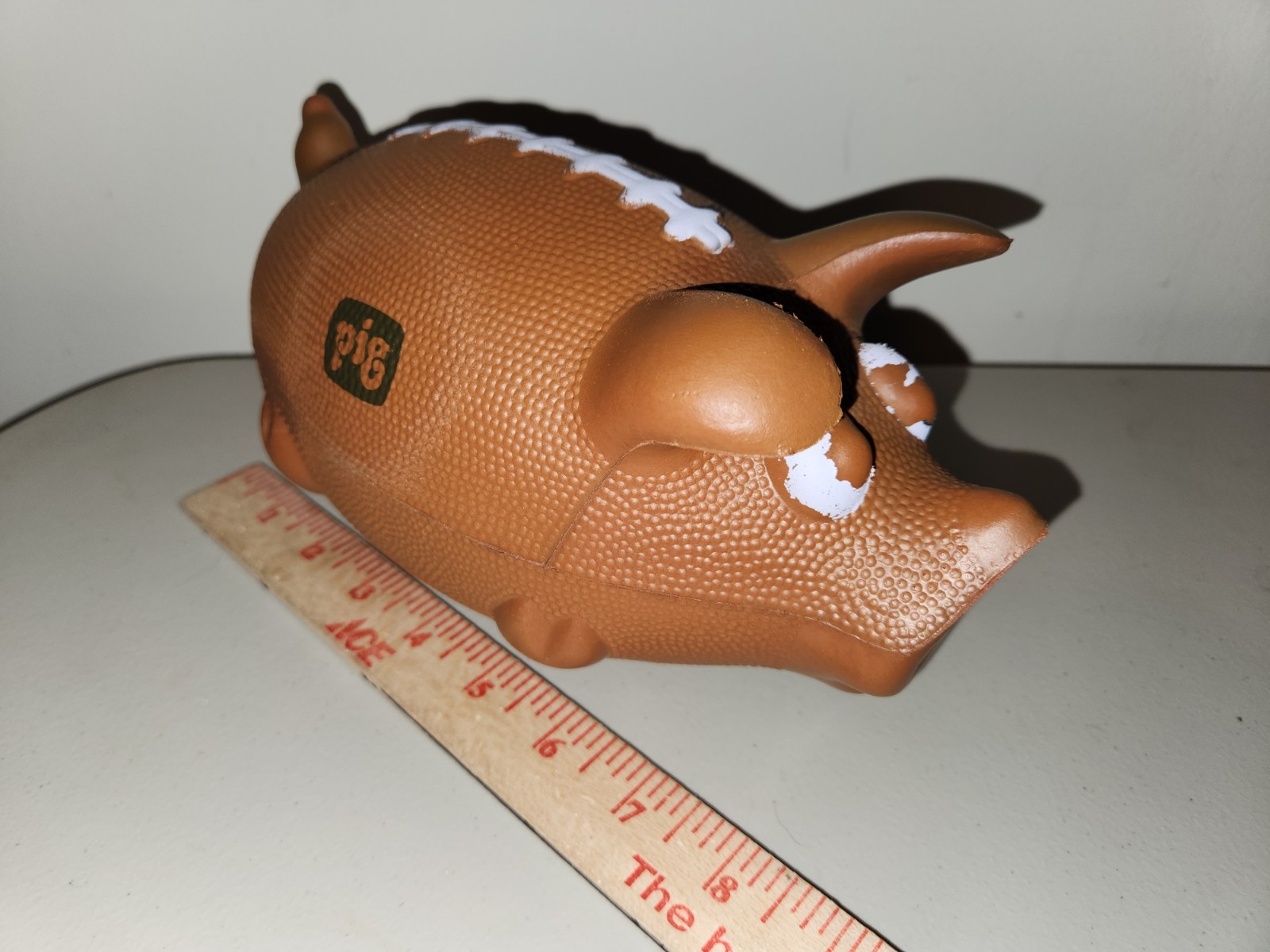 Pig Shaped Pig-E-Skin Foam Football Novelty Pig Toy Ball Sports Squishy Outdoor