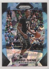 2017-18 Panini Prizm Blue Ice Prizm 17/99 Gorgui Dieng #88 0c2