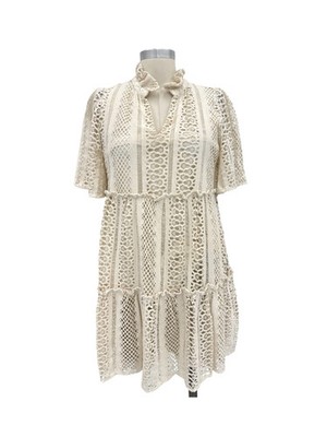 Women Dresses Tuckernuck Sand LaceCrawford dress medium