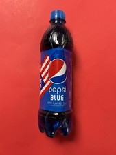 Pepsi Blue 16.9 Fl Oz. LIMITED EDITION Berry Flavored, Unopened Bottle, Expired