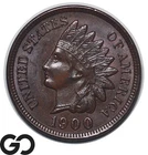 1900 Indian Head Cent Penny BU, Attractive Chocolate Brown Surfaces
