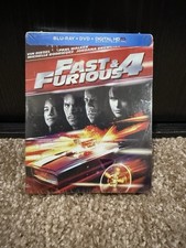 Fast Furious 4 SteelBook Blu-Ray DVD Dig Rare/OOP. BRAND NEW see descrip.