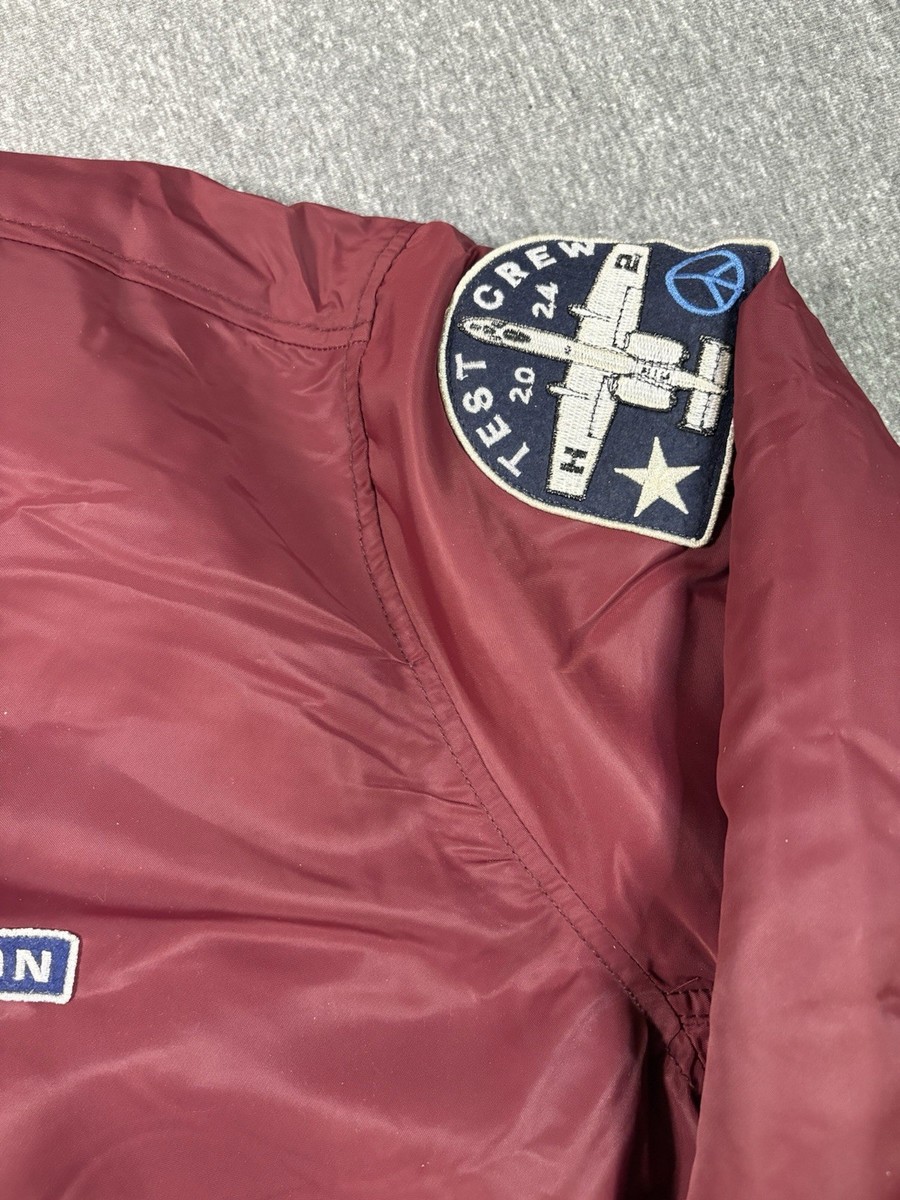 NWT H2 Heron Preston X H&M Reversible Flight Bomber Jacket Sz XL
