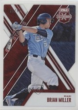 2017 Panini Elite Extra Edition Status Red Die-Cut 69/99 Brian Miller #36 8k4