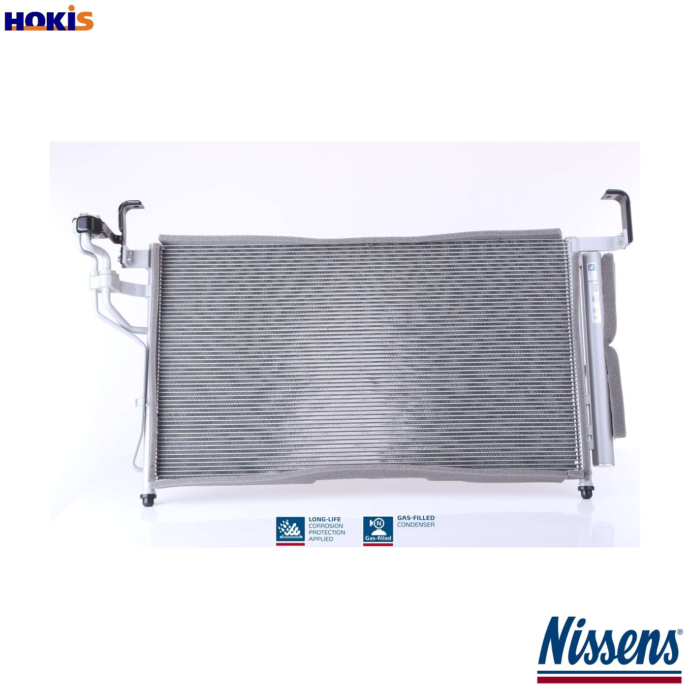 NISSENS-OE 940350 Condenser, air conditioning for HYUNDAI - Image 3