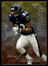 Derrick Alexander 1998 Playoff Prestige SSD Hobby #42 Ravens NFL READ FREE SHIP
