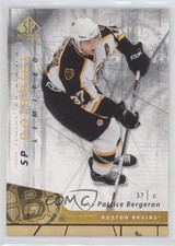 2006-07 SP Authentic SP Notables Limited 53/100 Patrice Bergeron #143 2vh