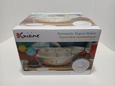 Euro Cuisine YM100 Automatic Yogurt Maker Machine - White