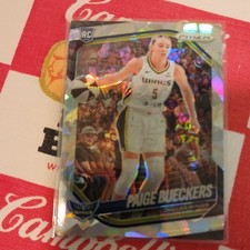 Panini Prizm 2024-25 WNBA Paige Bueckers RC Rookie 2-Card Lot #5 #147 CrackedIce