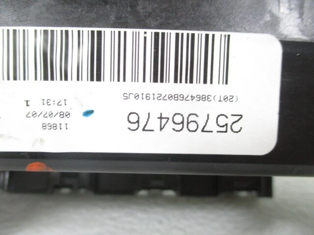 Chevy Silverado 2500 2007-2009 control manual de temperatura de aire acondicionado OEM LKQ Foto 4 de 4