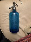 F.D. Meyers Bottling Works Lockport, N.Y. Blue Seltzer Bottle 28 fl oz — photo 4
