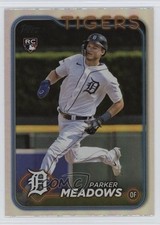 2024 Topps Series 2 Rainbow Foil Parker Meadows #516 Rookie RC