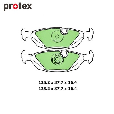 Protex Ultra Ceramic Brake Pad Set DB296
