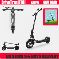 DriveTron DT01 10" 400W Electric Scooter 36V13Ah 30 miles 30KM/H Dual Suspension