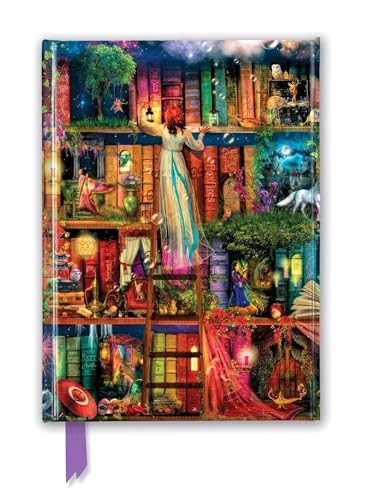 Aimee Stewart: Treasure Hunt Bookshelves (Foiled Journal) (Flame