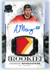 2017/18 Upper Deck The Cup Andrew Mangiapane Rookie Patch Auto RPA /249 4 Colour