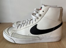 Nike Blazer Mid 77 Vintage White Black SZ 5 Youth