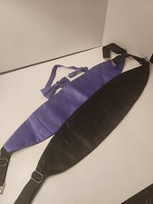 Men's Bow Tie  Cummerbund Set Purple  Black Pre- Tied Formal Wear Adjustable