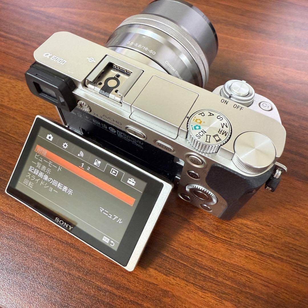 Sony Alpha A6000 Digital Camera Silver Used Working from JAPAN | eBay