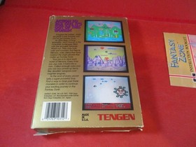 Fantasy Zone (Nintendo NES) Tengen COMPLETE w/ Box manual game WORKS!