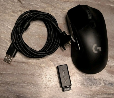 #ad Logitech G703 Wireless Gaming Mouse PowerPlay Compatible USB Dongle Cable Charge $32.87