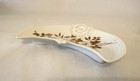 VINTAGE PORCELAIN CRESCENT SHAPED BONE DISHES - SET OF 4 - MARKED LEONARD VIENNA — photo 3