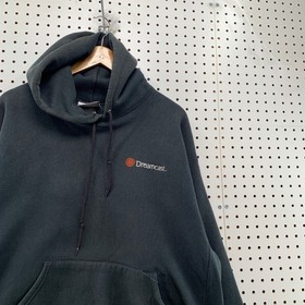 Vintage Sega Dreamcast Hoodie Lee Mens XL Black IGN Video Game Sweatshirt RARE