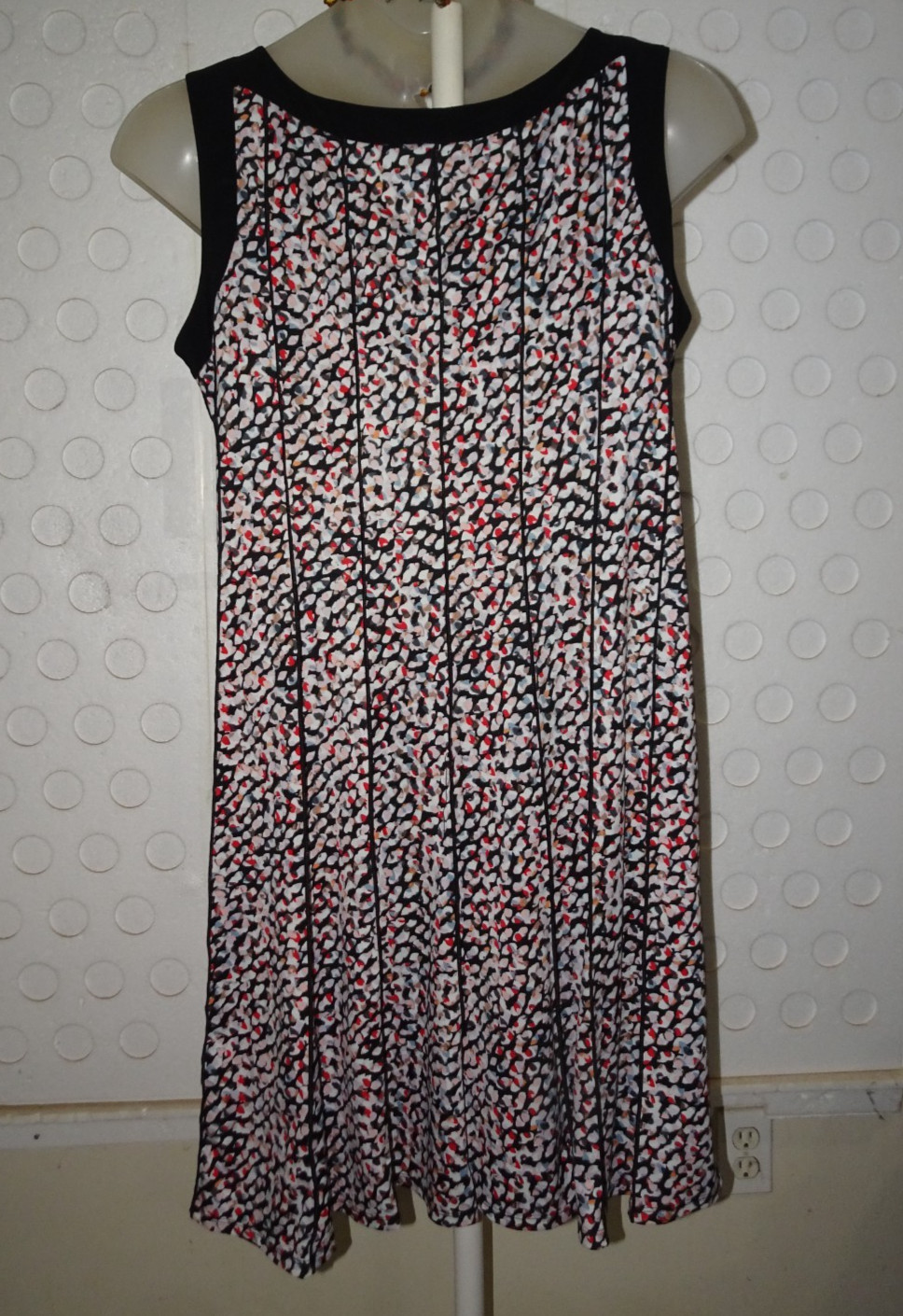 Perceptions Sleevesless Multicolor Jersey Knit Dr… - image 7