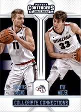 2016-17 Panini Contenders Draft Picks Col Con #16 Domantas Sabonis Kyle Wiltjer