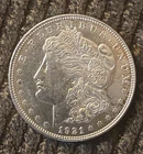 1921 Morgan Silver Dollar AU/UNC Beautiful Coin Excellent Condition