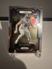 Jack Campbell 2023 Panini Prizm RC #330 Detroit Lions 