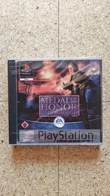 PS1 Medal of Honor - Underground - Platinum PAL USK 18 - Factory Sealed