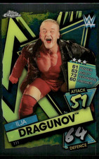 2021 WWE Topps WWE Chrome Slam Attax #111 Ilja Dragunov wrestling card