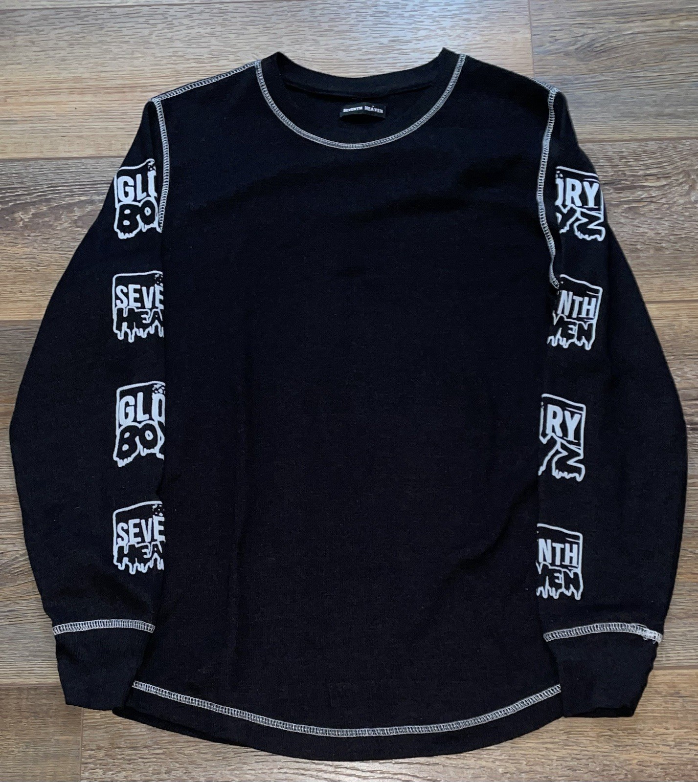 Seventh Heaven x Glory Boyz Thermal T-Shirt Size Mens Medium Fashion Designer