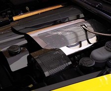 Ls3 Fuel Rail Covers W Cap 20082012 C6gs Corvette Perforated Stainless