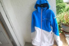 MENS COLUMBIA TITANIUM HOODED WINTER COAT W/OMNI TECH-WATERPROOF AND WARM