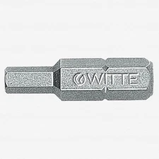 Witte Pro Hex Bit, 1.5 x 25mm