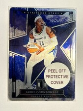 ARIKE OGUNBOWALE 2025 PANINI IMPECCABLE WNBA STAINLESS STARS /49 DALLAS WINGS