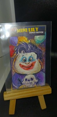 2023 Garbage Pail Kids Mini Lily  Sketch  Artist Lily Mercado 6/22! Autograph