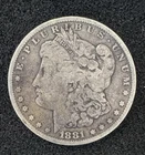 1881-O Morgan Silver Dollar $1 New Orleans Mint 90% Silver Circulated Coin