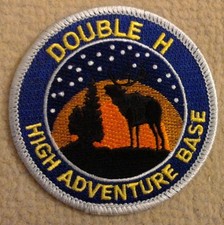 Double H High Adventure Base patch - Philmont Scout Ranch