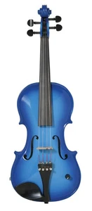 Barcus Berry BAR-AEVB Vibrato AE Series Violon acoustique et électrique. Bleu