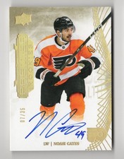 2022-23 Upper Deck Premier Gold Autograph Rookie Auto #119 Noah Cates 07/35