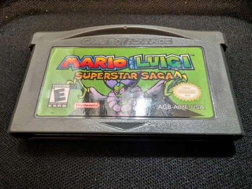 Mario & Luigi Superstar Saga (Nintendo Game Boy Advance, 2003) - Authentic Cart
