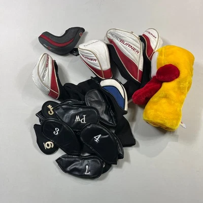 Golf Head Cover Driver Putter Fairway Iron Headcovers Mixed Job Bulk Lot - Image 1 of 4